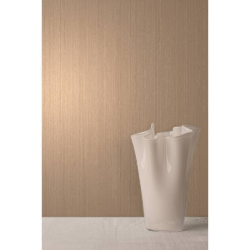 Decorline Rubato Copper Texture Wallpaper - 20.5in x 396in x 0.025in