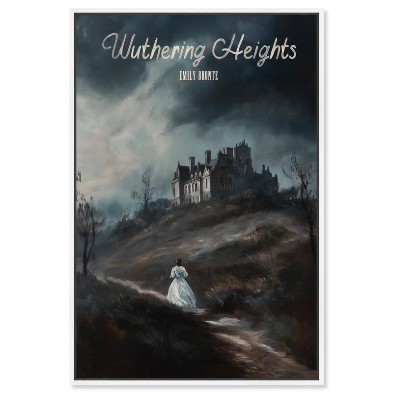 Wuthering Heights Cover Canvas by Art Remedy - White - 36" x 54"