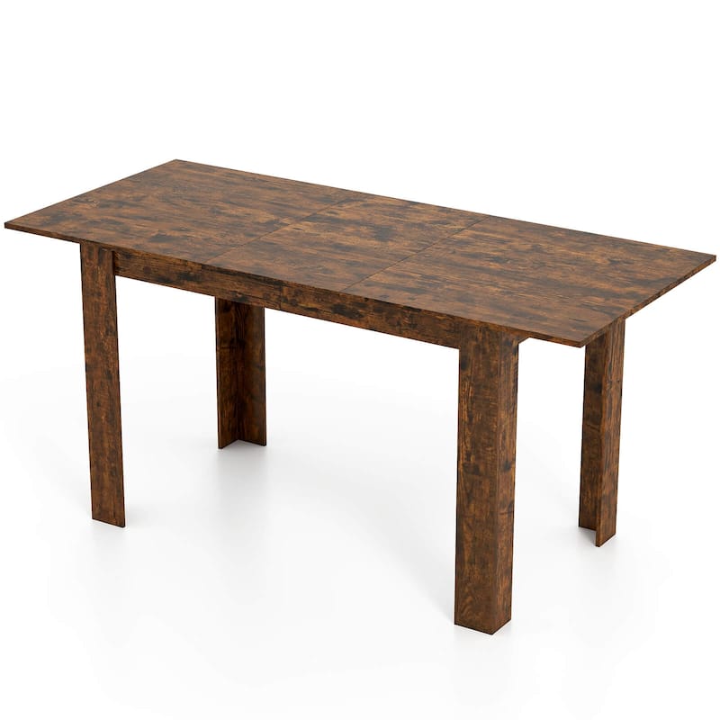 Costway 47”-62” Extendable Dining Table for 4-8 People for Dining Room - See Details