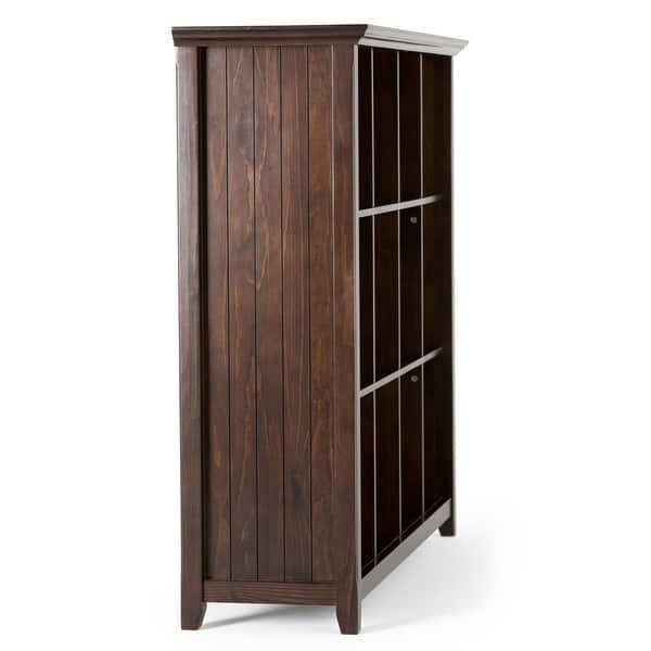 Wyndenhall Normandy Solid Wood 48 Inch X 57 Inch Rustic 12 Cube Storage 57 W X 15 75 D X 48 H 57 W X 15 75 D X 48 H On Sale Overstock 12203124