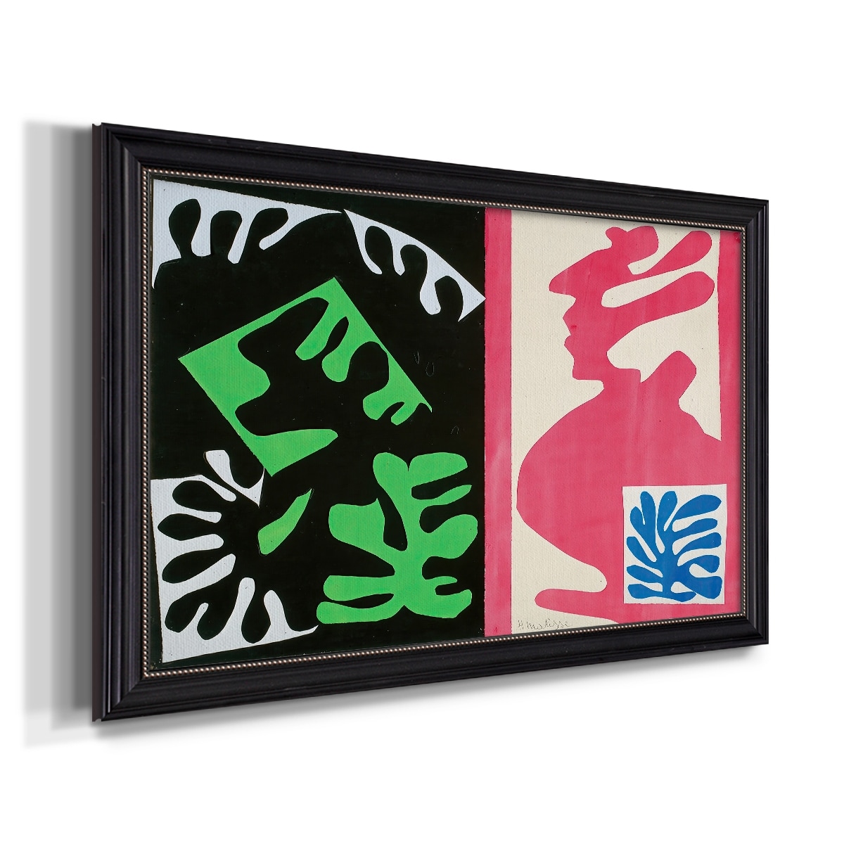 Composition Black and Red from Jazz 1947-Henri Matisse-Custom