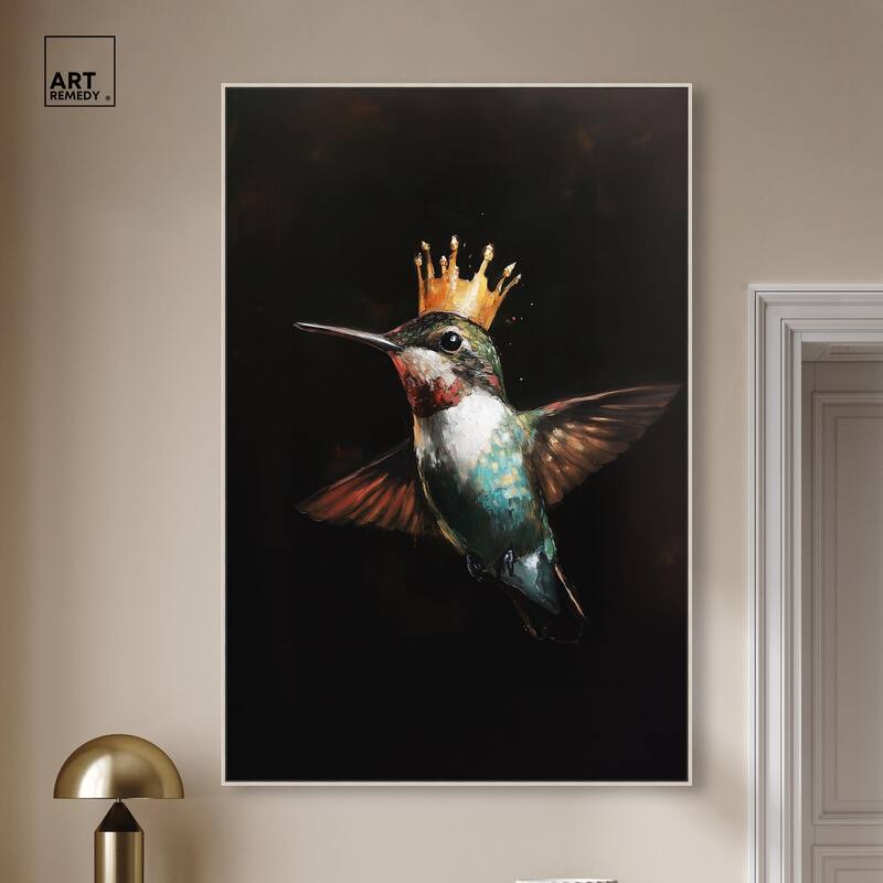 Royal Bird II Canvas by Art Remedy