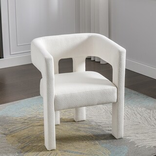 Modern Dining Chairs with Fabric Upholstered Accent Chair and Club ...