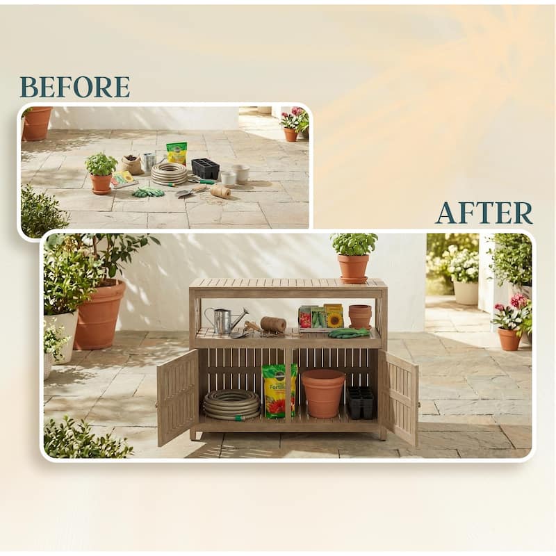 DTY Outdoor Living Longs Peak Eucalyptus Sideboard