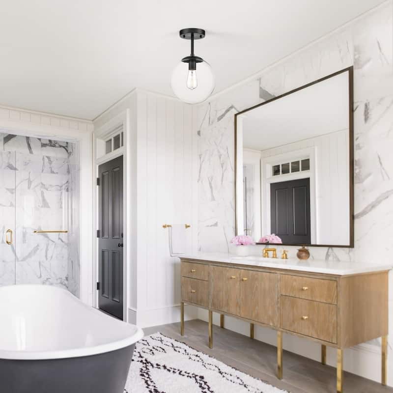 Light Society Tesler Globe Ceiling Light