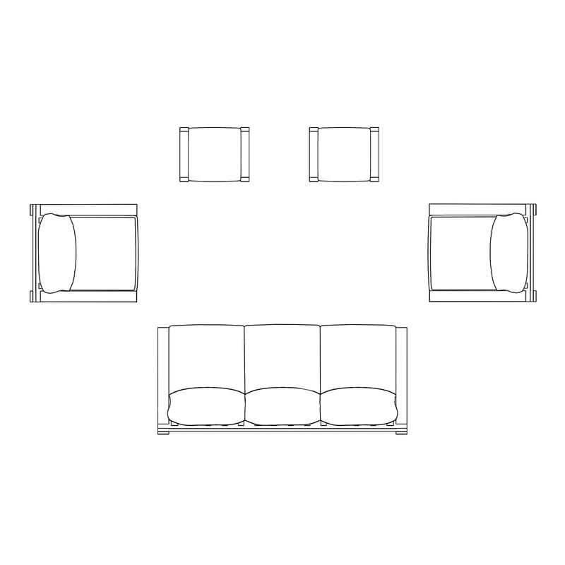 Rhodes 5-Piece Seating Set
