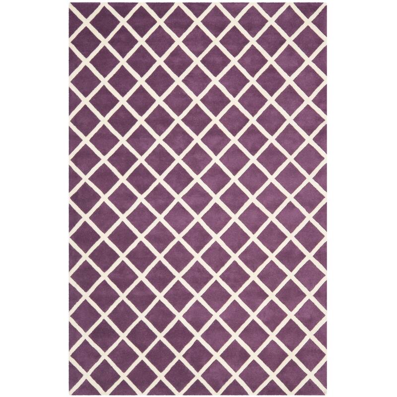SAFAVIEH Handmade Chatham Retha Modern Moroccan Wool Rug