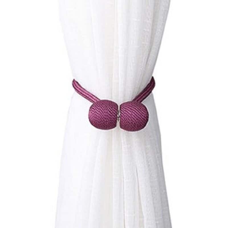 Towerside Magnetic curtain Tieback (Set of 2) - Purple