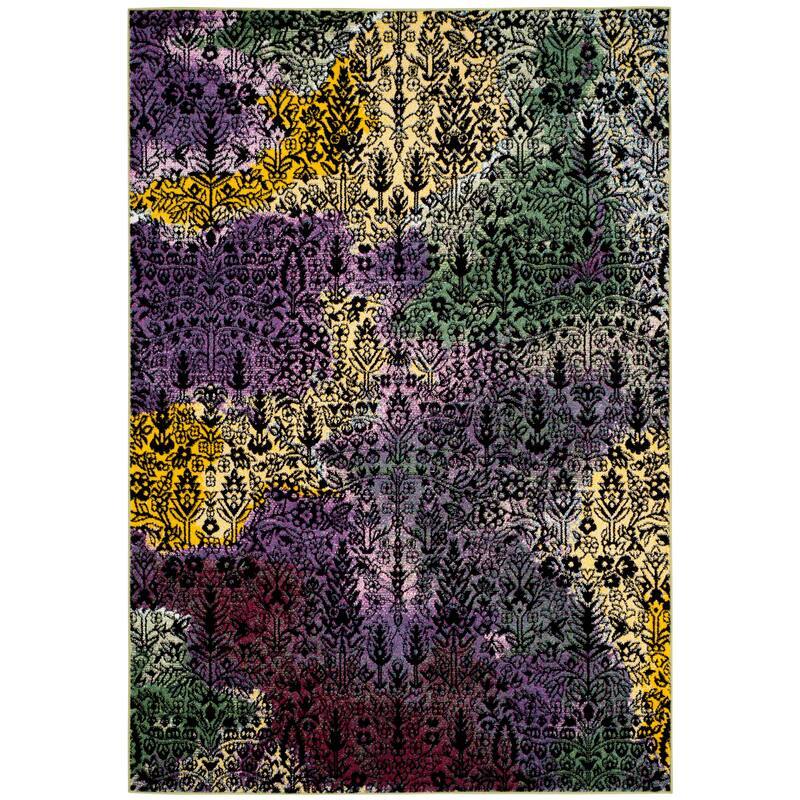 SAFAVIEH Watercolor Isabel Modern Abstract Rug