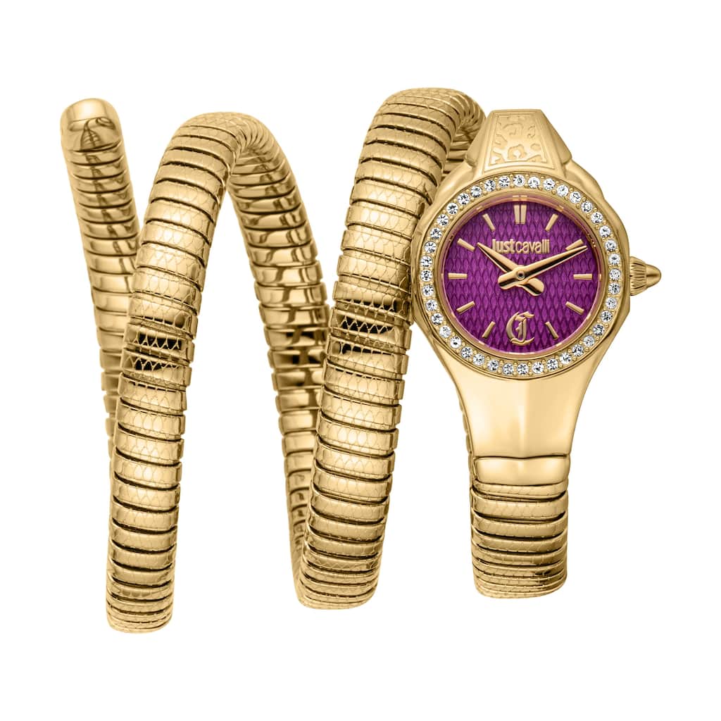 Just Cavalli Women's JC1L355M0035 Quartz Watch - Gold-Tone