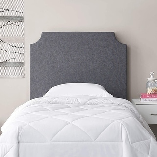 DIY Headboard - College Bedding Headboard - Dark Gray