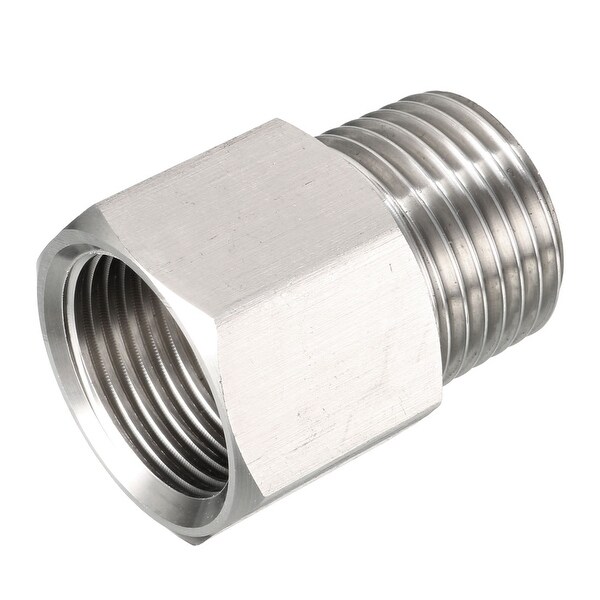 Pipe Fitting 1//2 NPT Male X Metric M20 M20X1 M20X1.0 Male Brass Adapter Straight