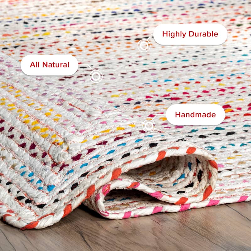 Nuloom Tammara Bohemian Hand Braided Area Rug