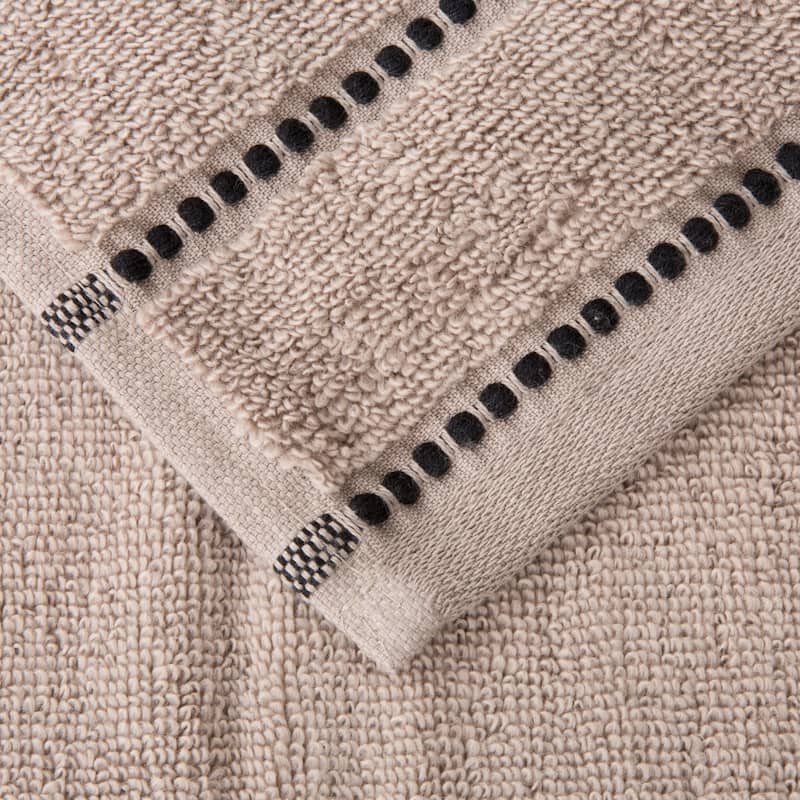 6PC Towel Set - Cotton Bathroom Accessories - Quick Dry Towels by Lavish Home