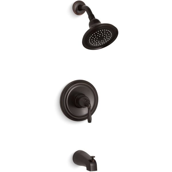Kohler K-TS395-4SE Devonshire Tub and Shower Trim Package with Single Function Katalyst Shower Head and Rite-Temp Pressure