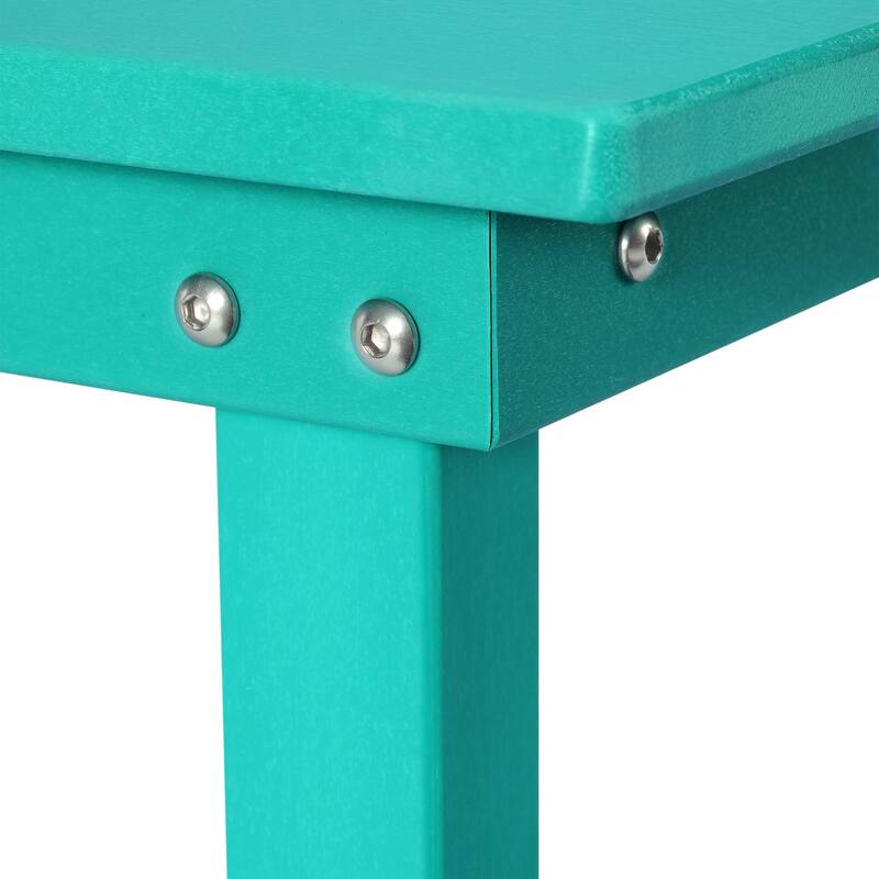 Laguna Hdpe All Weather Outdoor Patio 65" Bench