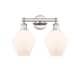 Option Cased Matte White / Polished Nickel