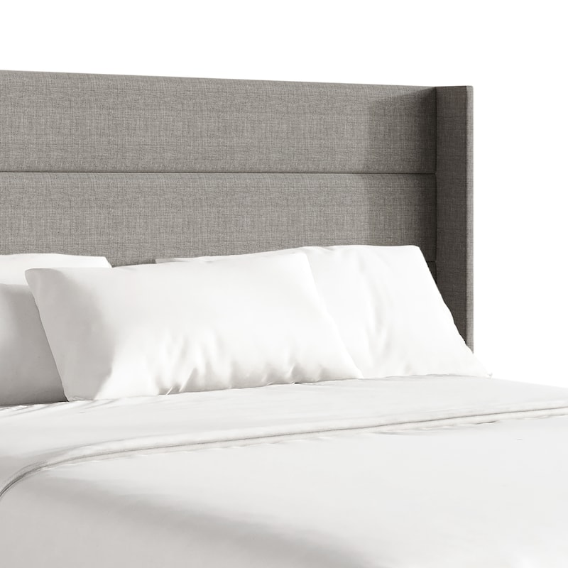 CraftPorch Modern Wingback Platform Lift Up Storage Bed