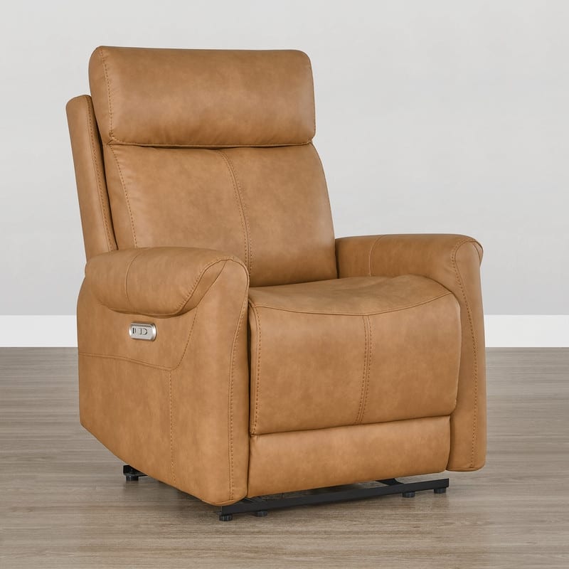 Spruce & Spring Margot Wall Hugger Power Recliner with USB Ports