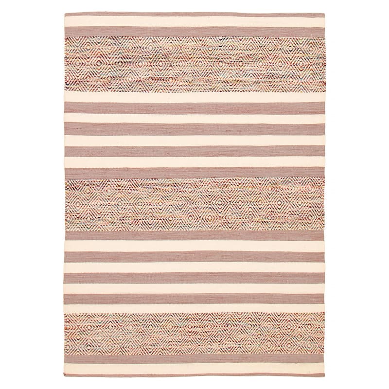 Ankara FW Brown Kilim 5'1" x 7'8" - 5'1 x 7'8 - Brown - 5'1 x 7'8
