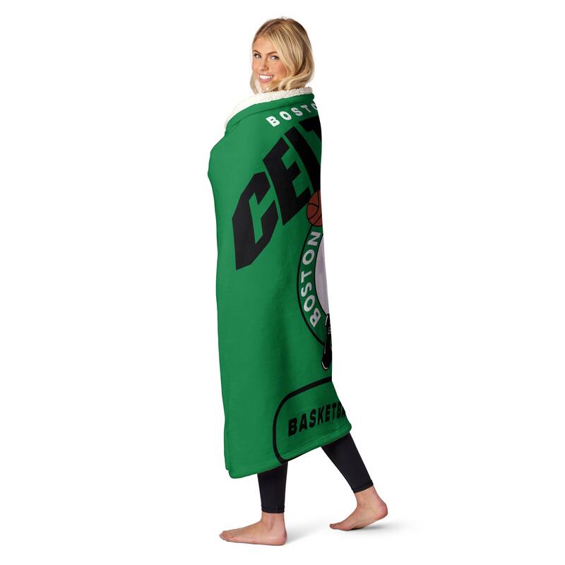 NBA High Block Silk Touch Sherpa Throw Blanket