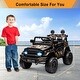 preview thumbnail 5 of 5, Ride on Truck Car w/Remote Control 3 Speeds Black