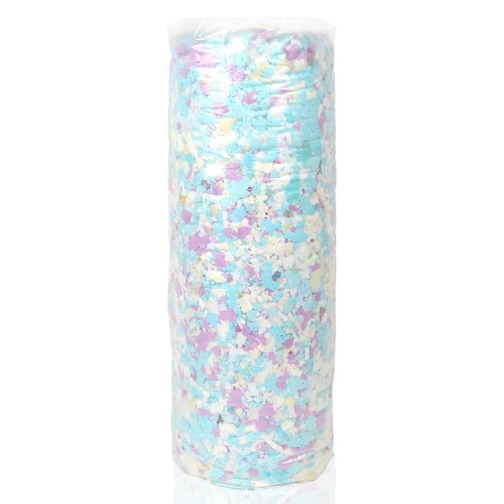 Wellco Shredded Memory Foam Filling for Pillows, Bean Bags, Chairs Cushions, Dog Beds, Stuffed Animals, and Crafts