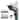 HYCHIKA 3.6V Cordless Electric Rechargeable Screwdriver Drill Set