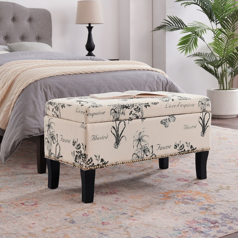 Criuleni Storage Ottoman - Beige