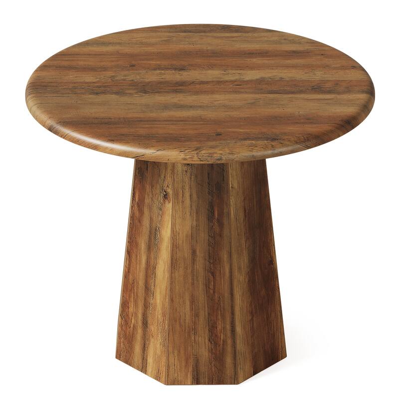 31" Round Pedestal Dining Table