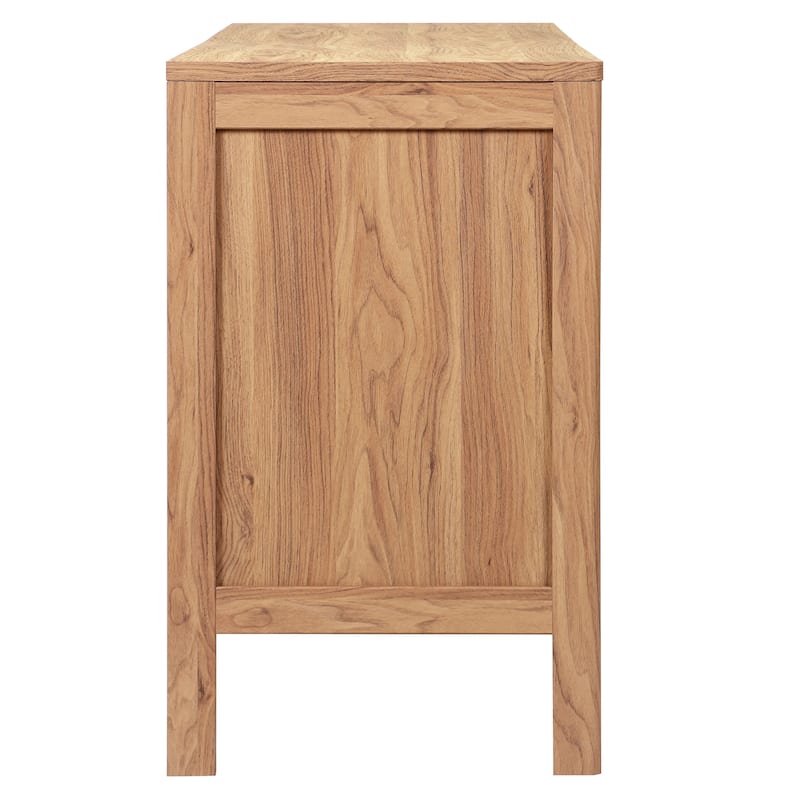 SAFAVIEH Home Glapelle 4-Door 2-Shelf Sideboard - 64"W x 18"D x 30"H