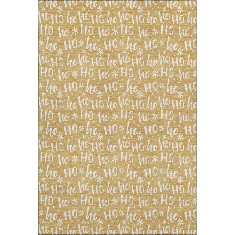 Premium Washable Super Soft Christmas Ho Ho Mayfield Rug