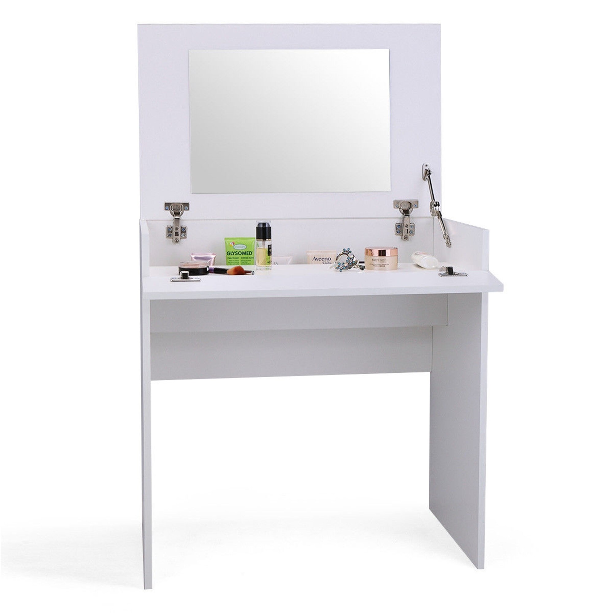 Shop Simple Dressing Table With Storage Function White Overstock
