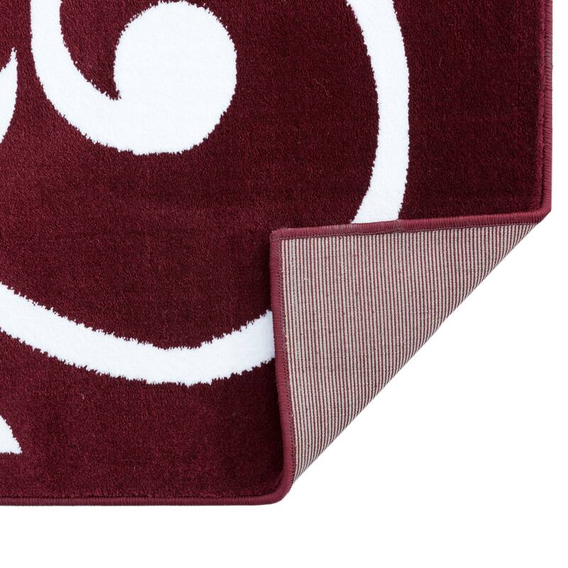 SUSSEXHOME Area Rugs Modern Design for Living Room