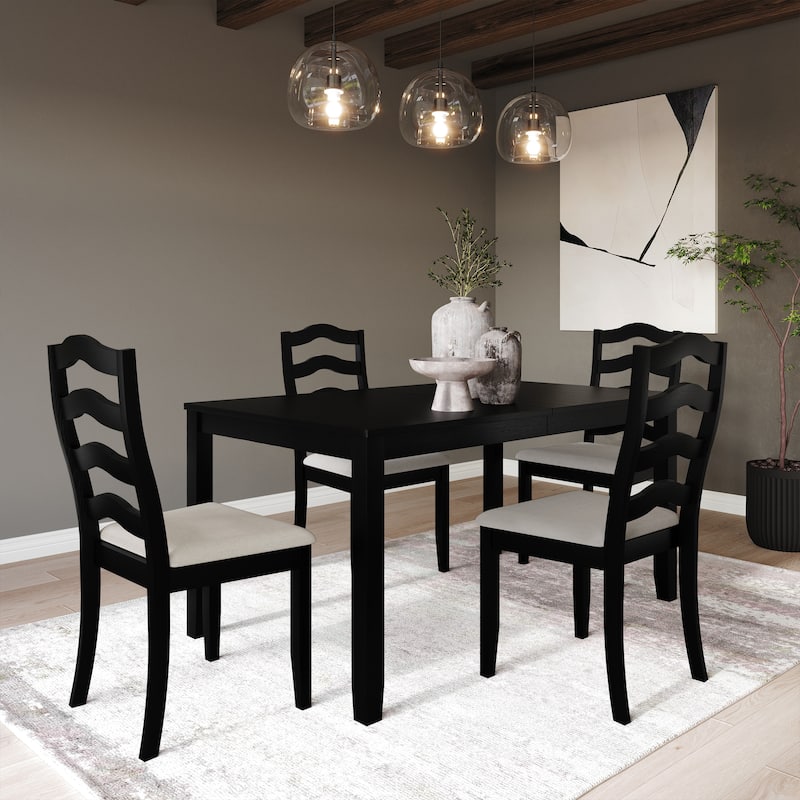 CraftPorch Sophistique 5-piece Wooden Dining Set