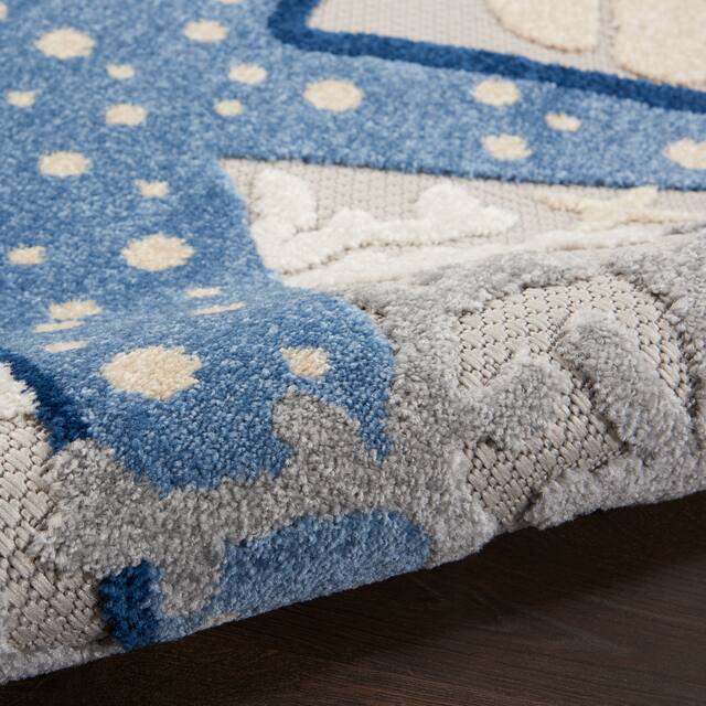 Nourison Aloha Coastal Beach Starfish Indoor/Outdoor Area Rug