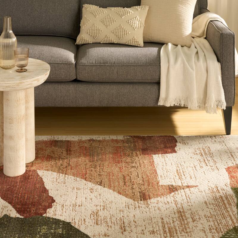 Nourison Nordic Indoor only Abstract Area Rug