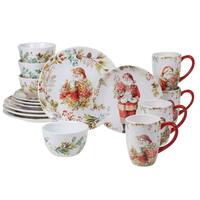 Buy Christmas Dinnerware Sets Online At Overstock Our Best Dinnerware Deals