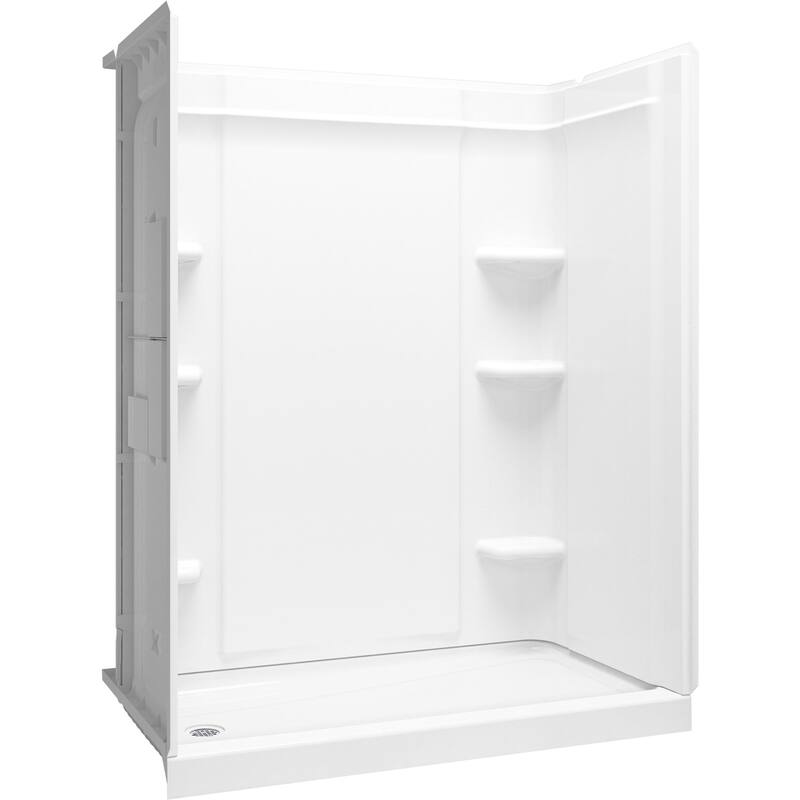 Sterling 72440116 Medley 60" X 30" Shower Stall With Aging In Place