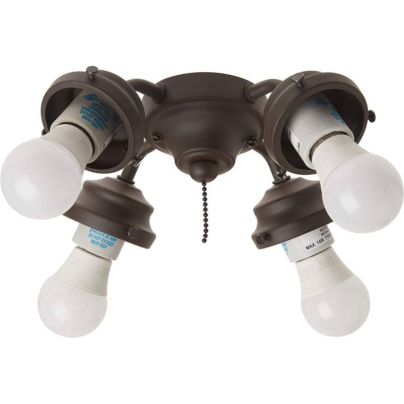 4 light industrial ceiling light kit farmhouse mini ceiling lamp with bronze finish