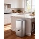 preview thumbnail 2 of 19, 16 Gal Dual Trash Can for Kitchen, 2 Compartment Garbage Can with Compost Bin, Trash and Recycle Bin Combo