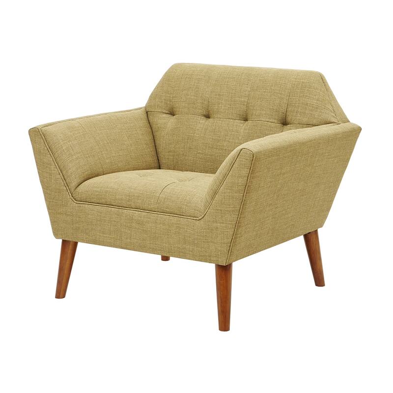 INK IVY Newport Wide Mid-Century Modern Lounge Chair