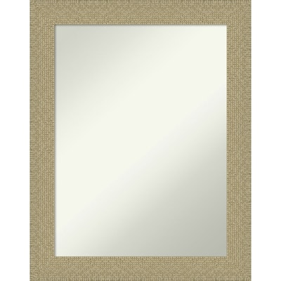Non-Beveled Wall Mirror - Mosaic Gold Frame