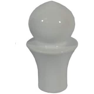 Cylinder Lamp Finial for Lamp Shades, Set of 2