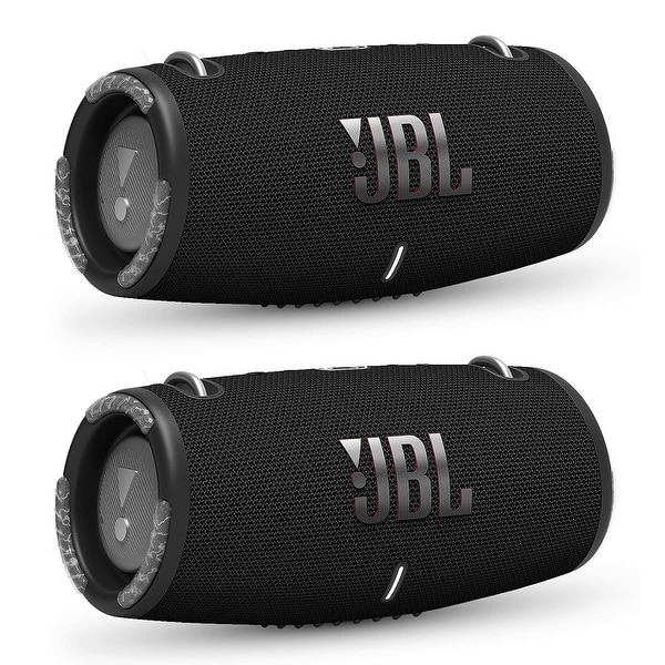 JBL Xtreme 3 Portable Bluetooth Waterproof Speakers Pair Bed
