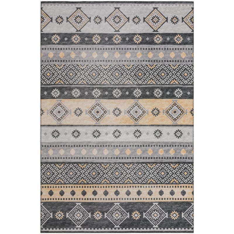 Addison Indoor/ Outdoor Yuma Southwest Boho Washable Rug