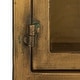 preview thumbnail 19 of 32, Sleek Metal Cabinet Storage with 3 Drawers