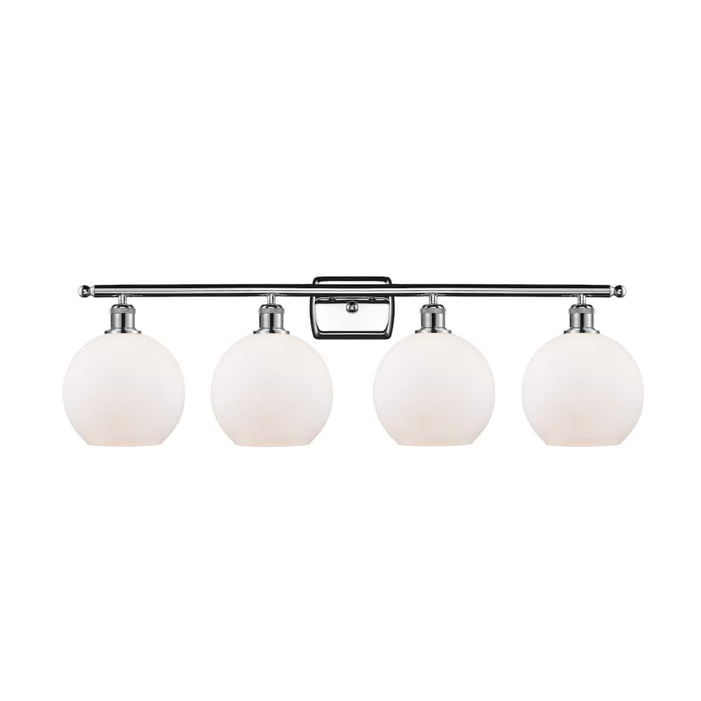 Innovations Lighting Ballston Athens - 4 Light 36" Bath Vanity Light - 8" Shade