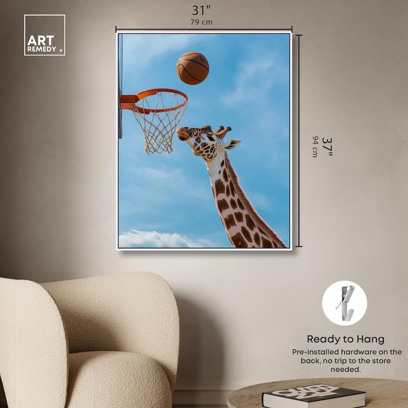 Gentle Giant's Game Canvas by Art Remedy