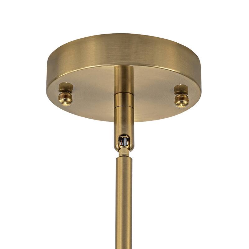 Modern 5-Light Curved Arm Opal Glass Globe Sputnik Chandelier 30in